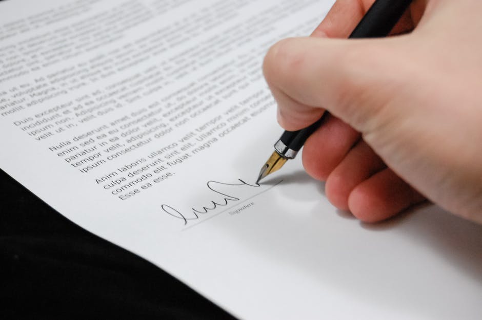 Person signing hold harmless agreement