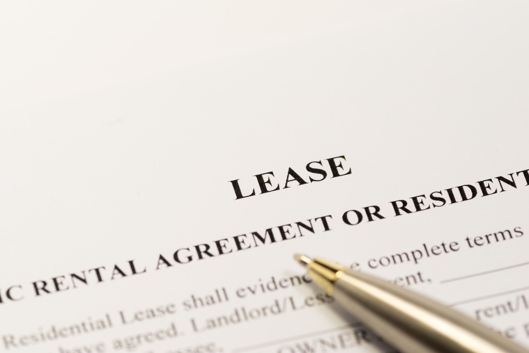 picture of month to month lease