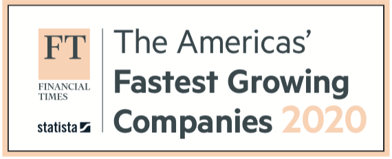 Financial Times Fastest Growing Companies Badge