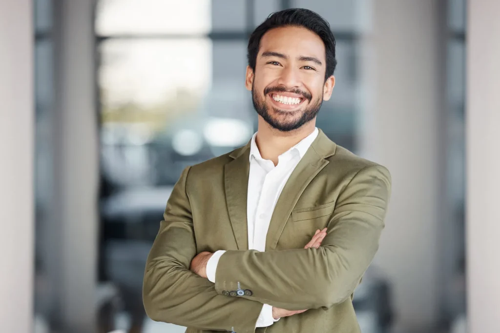Client Resources 1 Happy property manager in Washington DC.