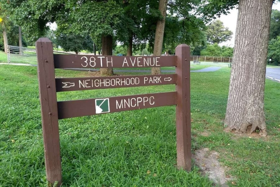 Parks in Hyattsville That Locals Love 4 38th Avenue Neighborhood Park located in Hyattsville Md.