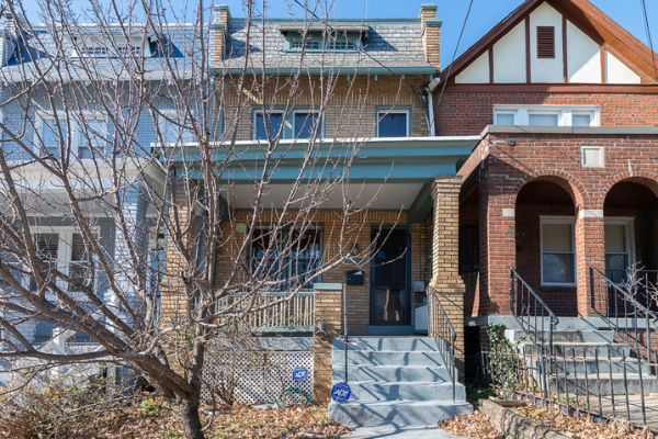 House in one of the affordable neighborhoods in DC