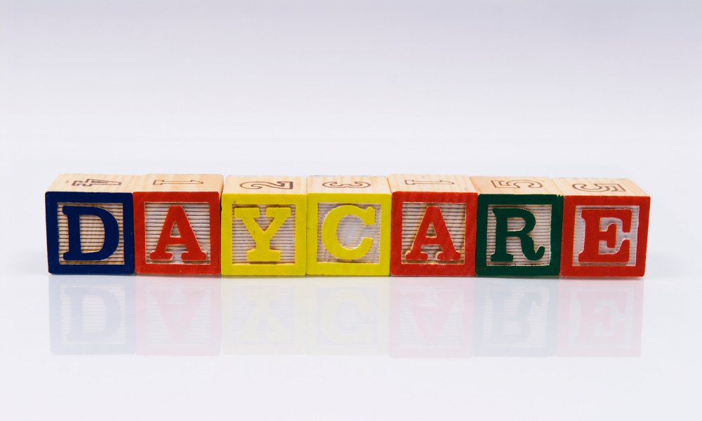 Daycare in the child blocks