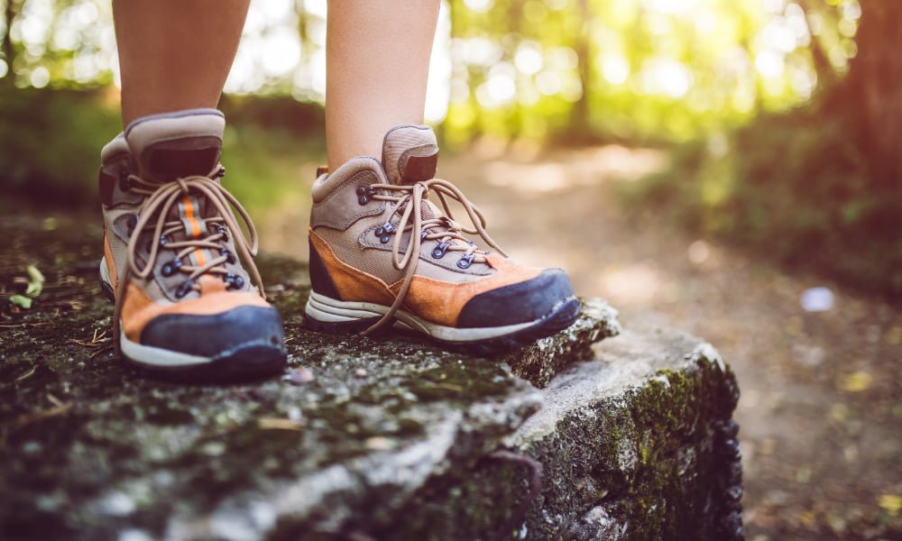 Explore These 7 Enchanting Parks in McLean Virginia 1 Hiking boots in one of the nicest parks in mclean va