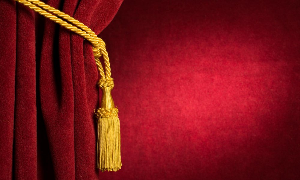 image of theater curtain